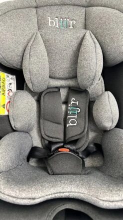 Blij'r Maja - Autostoel Met IsoFix - Groep 0-1-2-3 Autostoel Voor Kinderen Van 0 Tot 12 Jaar - Donker- Lichtgrijs -Babyreizen 674x1200