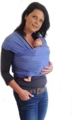 Smallvips Draagdoek Taupe - Rekbare Draagdoek Van Bamboo - Heerlijk Zacht En Koel - Ergonomisch Dragen -Babyreizen 728x1200 4