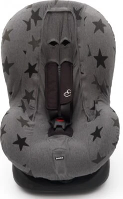 Dooky Seat Cover Groep 1 Autostoel Hoes Grey Star -Babyreizen 745x1200 2