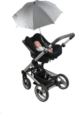 Dooky Parasol Kinderwagen Grijs Gemêleerd -Babyreizen 793x1200 2