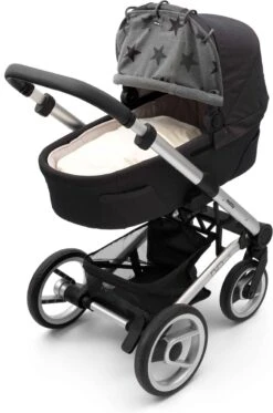 Dooky Universal Cover Zonnescherm Kinderwagen - Grey Stars 17 Dooky Universal Cover Zonnescherm Kinderwagen - Grey Stars -Babyreizen 794x1200 1