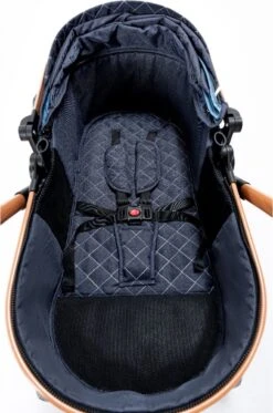 Merkloos Kinderwagen 3-in-1 – Luxe Kinderwagen - Buggy – Wandelwagen - Multifunctioneel – Opklapbaar – Incl Autostoel – Blauw -Babyreizen 794x1200 2