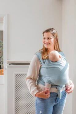 Babylonia - Tricot-Slen Organic - Draagdoek Baby - Silver Blue -Babyreizen 800x1200 84