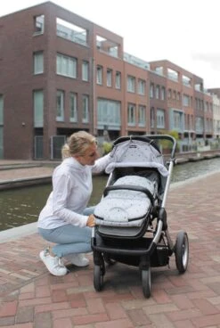 Dooky Universal Cover Zonnescherm Kinderwagen - Light Grey Crowns 18 Dooky Universal Cover Zonnescherm Kinderwagen - Light Grey Crowns -Babyreizen 806x1200 2