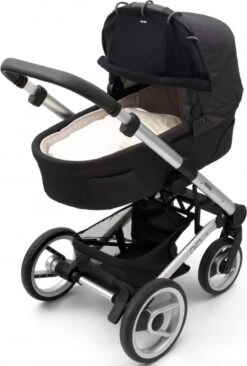 Dooky Universal Cover Zonnescherm Kinderwagen - Uni Zwart -Babyreizen 809x1200 2