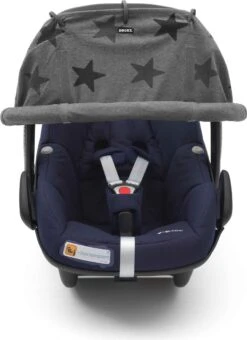 Dooky Universal Cover Zonnescherm Kinderwagen - Grey Stars 23 Dooky Universal Cover Zonnescherm Kinderwagen - Grey Stars -Babyreizen 873x1200 1