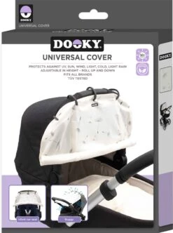 Dooky Universal Cover Zonnescherm Kinderwagen - Dandelion -Babyreizen 893x1200 7