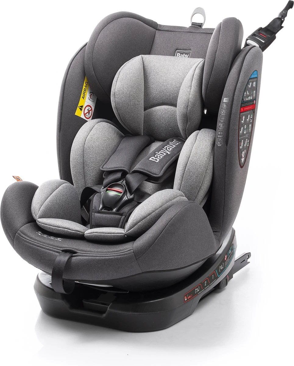 Babyauto Biro D FIX Black/grey Group 0+ 1 2 3 - 0-36 Kg - Isofix 18 Babyauto Biro D FIX Black/grey Group 0+ 1 2 3 - 0-36 Kg - Isofix - Afbeelding 16