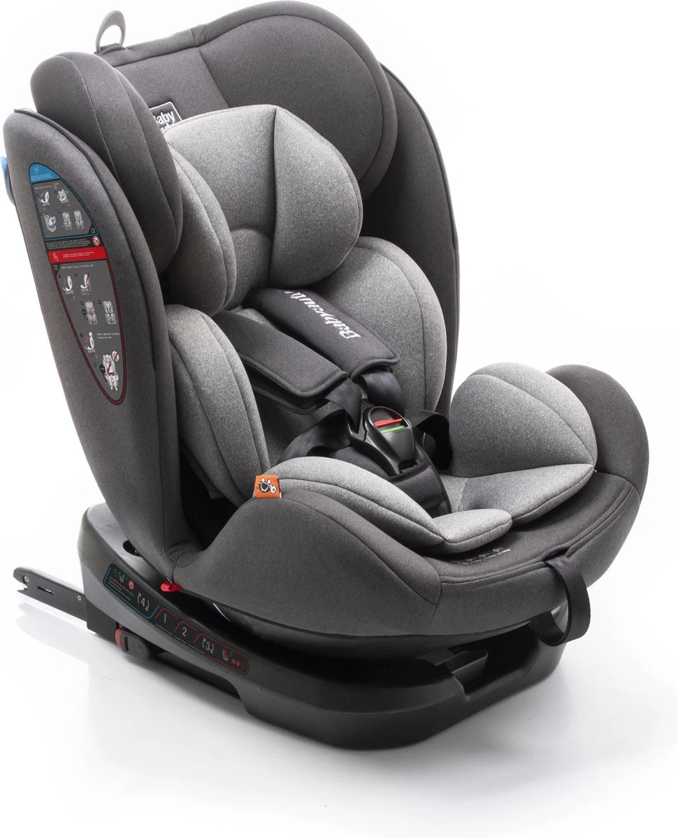 Babyauto Biro D FIX Black/grey Group 0+ 1 2 3 - 0-36 Kg - Isofix 14 Babyauto Biro D FIX Black/grey Group 0+ 1 2 3 - 0-36 Kg - Isofix - Afbeelding 12
