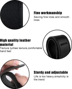 BOTC Kinderwagen Tassenhaakjes - Leer - Haakjes Voor Tassen - Set Van 2 - Leather - Extra Stevig - Buggy Haakjes - Zwart -Babyreizen 975x1200 5