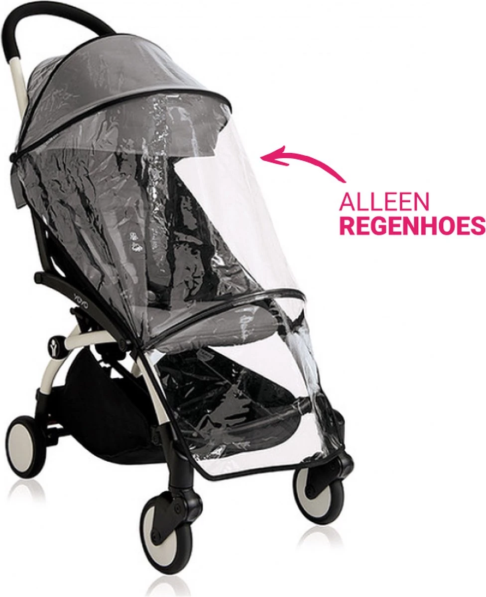 BABYZEN™ YOYO Regenhoes Voor 6+ - Kleur: Black 3 BABYZEN™ YOYO Regenhoes Voor 6+ - Kleur: Black
