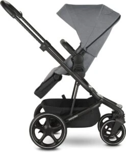 Easywalker Harvey 3 / Harvey³ Voordeelset Bestaande Uit Kinderwagen, Reiswieg, Voetenzak, Regenhoes Voor Zitting En Reiswieg, Hoes Voor De Reiswiegmatras - Kleur Fossil Grey -Babyreizen 996x1200 1