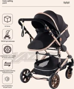 Merkloos Luxe Multi-functionele 3 In 1 Wandelwagen - Babywagen - Kwalitatieve Buggy - Opklapbare Kinderwagen - Licht En Flexibel 33 Merkloos Luxe Multi-functionele 3 In 1 Wandelwagen - Babywagen - Kwalitatieve Buggy - Opklapbare Kinderwagen - Licht En Flexibel -Babyreizen 996x1200 2