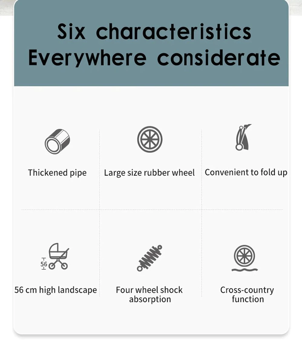 Luxe Kinderwagen 3 In 1 - Wandelwagen - Kinderwagen 3-in-1 Incl Autostoel - Kinderwagen Maxi Cosi – Buggy 3 In 1 - Newborn - Grijs 12 Luxe Kinderwagen 3 In 1 - Wandelwagen - Kinderwagen 3-in-1 Incl Autostoel - Kinderwagen Maxi Cosi – Buggy 3 In 1 - Newborn - Grijs - Afbeelding 10